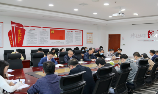 财信担保公司深入学习习近平总书记来陕考察重要讲话精神