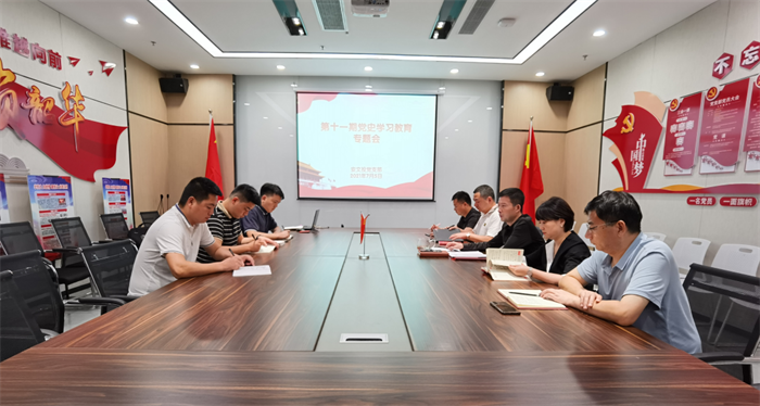 安文投公司党支部学习贯彻习近平总书记在庆祝中国共产党成立100周年大会上的重要讲话精神