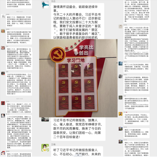 安文投公司迅速掀起学习宣传贯彻党的二十大精神热潮